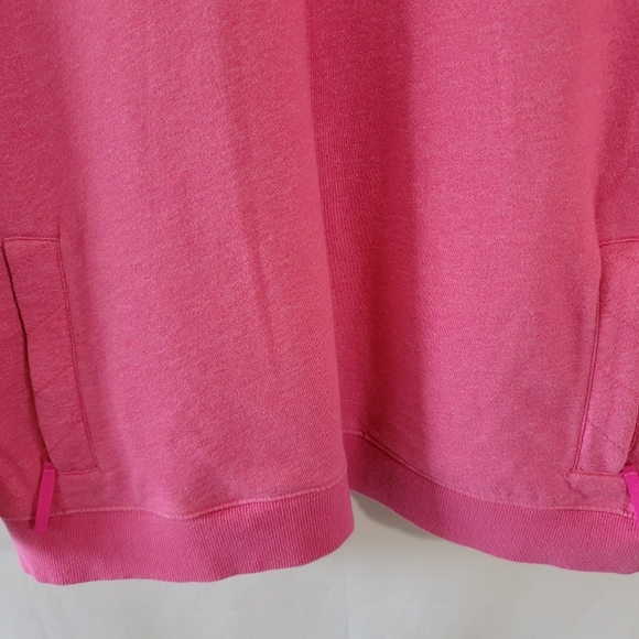 Vineyard Vines Performance Pink Navy Pullover Sweatshirt Sz M Athleisure Outdoor - Picture 5 of 12